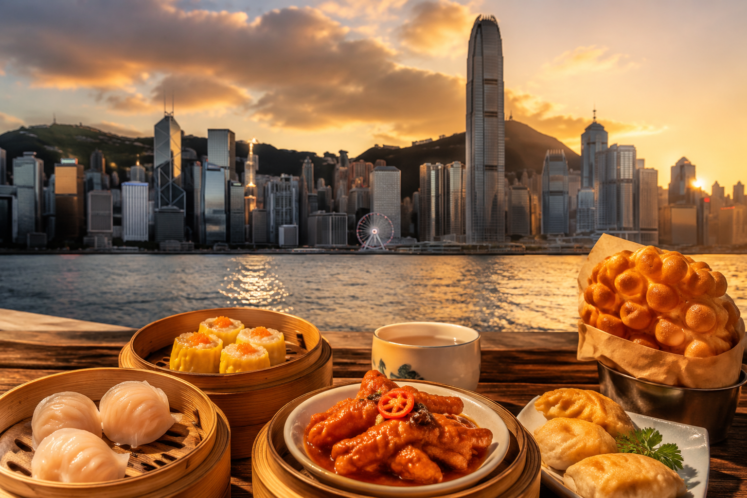 香港食到停唔到口：由街頭小食到茶樓點心